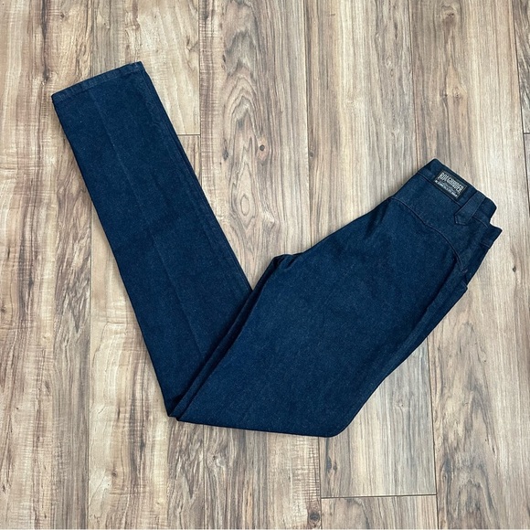 NWOT Roughrider by Circle T Dark Blue Jeans SO CUTE! Tag: 3/4 Size: 25 x 37 - Picture 1 of 7